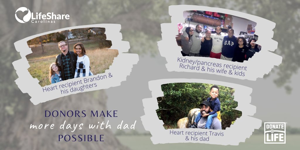 Today we celebrate all the dads out there and the heroes who made life possible for so many of them. 💙💚 Happy Father's Day!