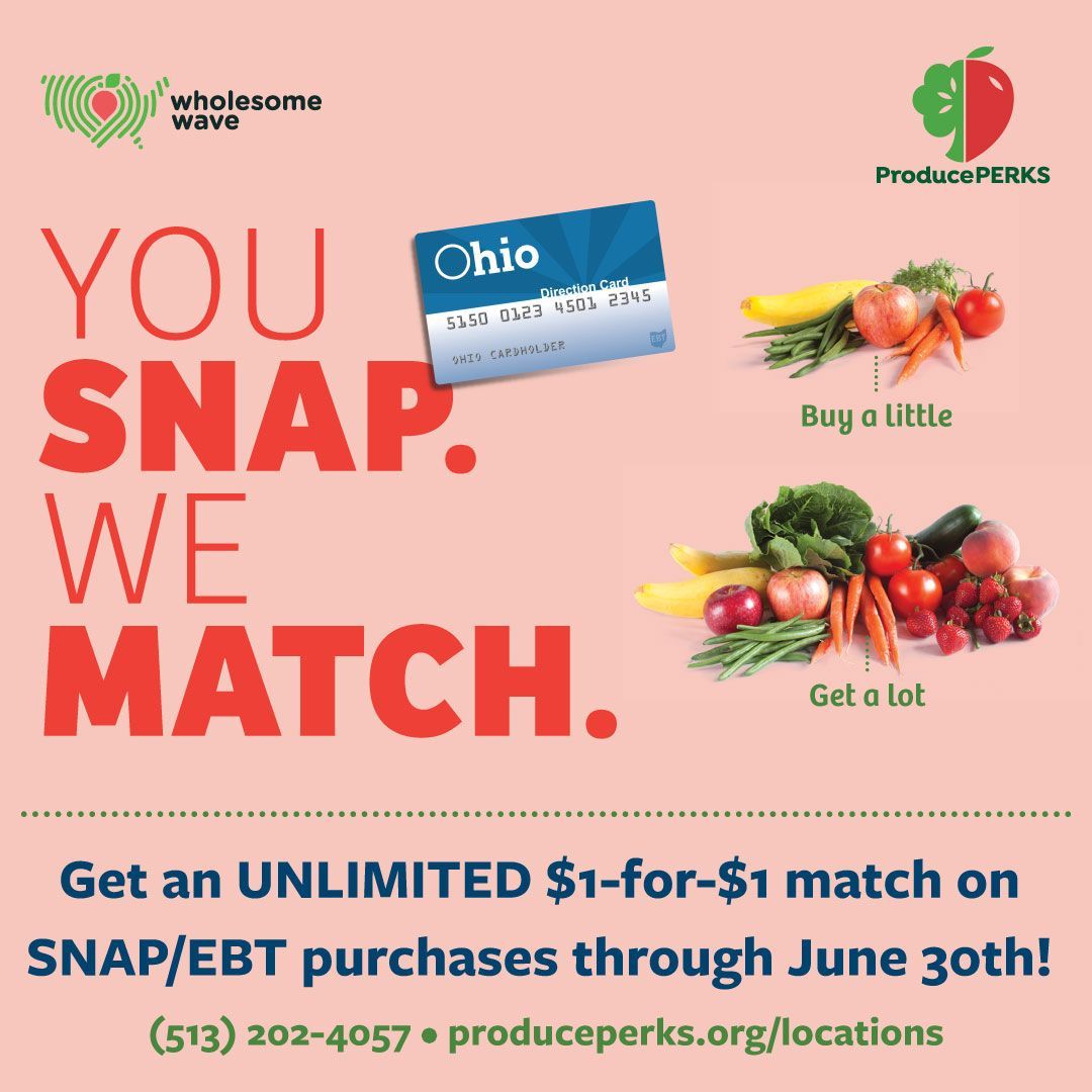KnoxHealth's tweet image. A message from our #WIC staff: Don't forget - The produce match is going on through the end of the month for #EBTcard participants!! 🍇 🌽 🥕 🍐 🥑