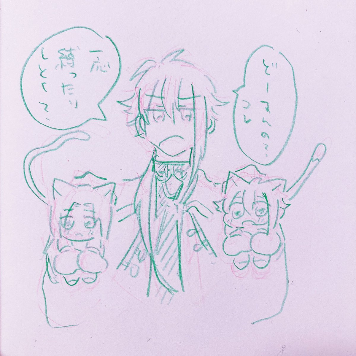 こう言う作内クロスオーバー?同人誌をレトロ印刷で作りたいのじゃ 