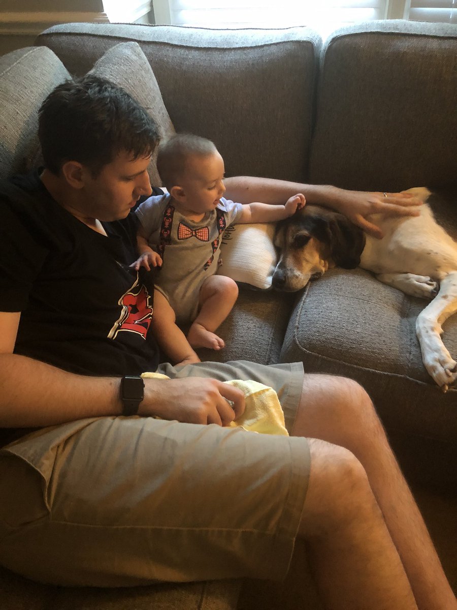 wilson_fcs's tweet photo. The past 7 months have been incredible watching this guy love and take care our son. He is one lucky kid. Happy Father’s Day! ♥️ https://t.co/qkjaTTkn5f