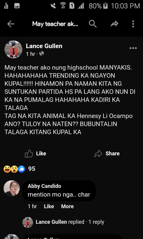 Nocturnal On Twitter This Hennesy The One Who S Proud Of Being A Member Of Victory Church What A Hypocrite Https T Co 1g1kcgpuij