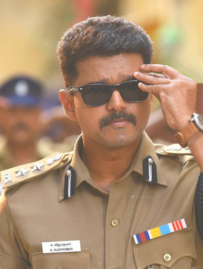 Police Vijay, Theri Vijay HD wallpaper | Pxfuel