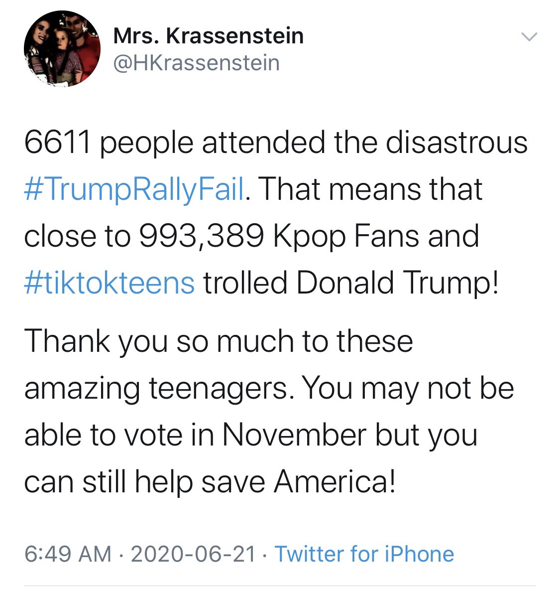 This is beautiful. Generation Z, thank you. #tiktokteens