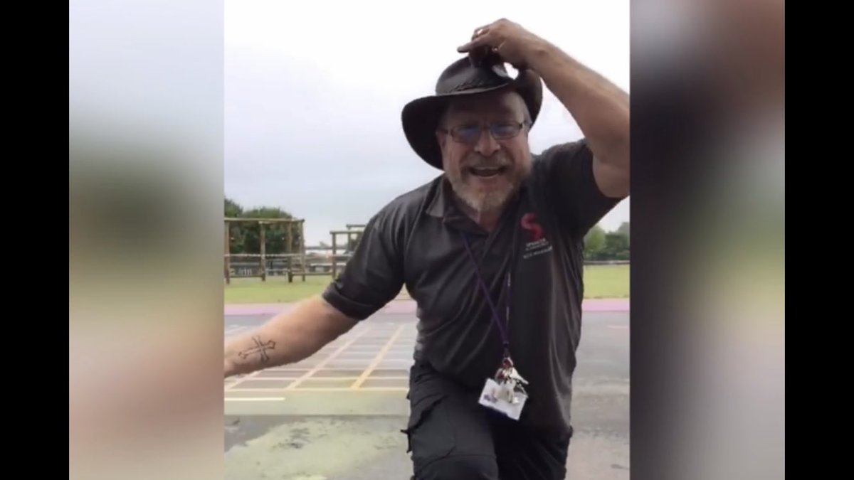 Glenbrook sending you all ‘Happy’ thoughts #awesomeattitude 💙 Sending love to everyone in our community. Video at youtu.be/JQribpI1ClU <a href="/satrust_/">Spencer Academies Trust</a>