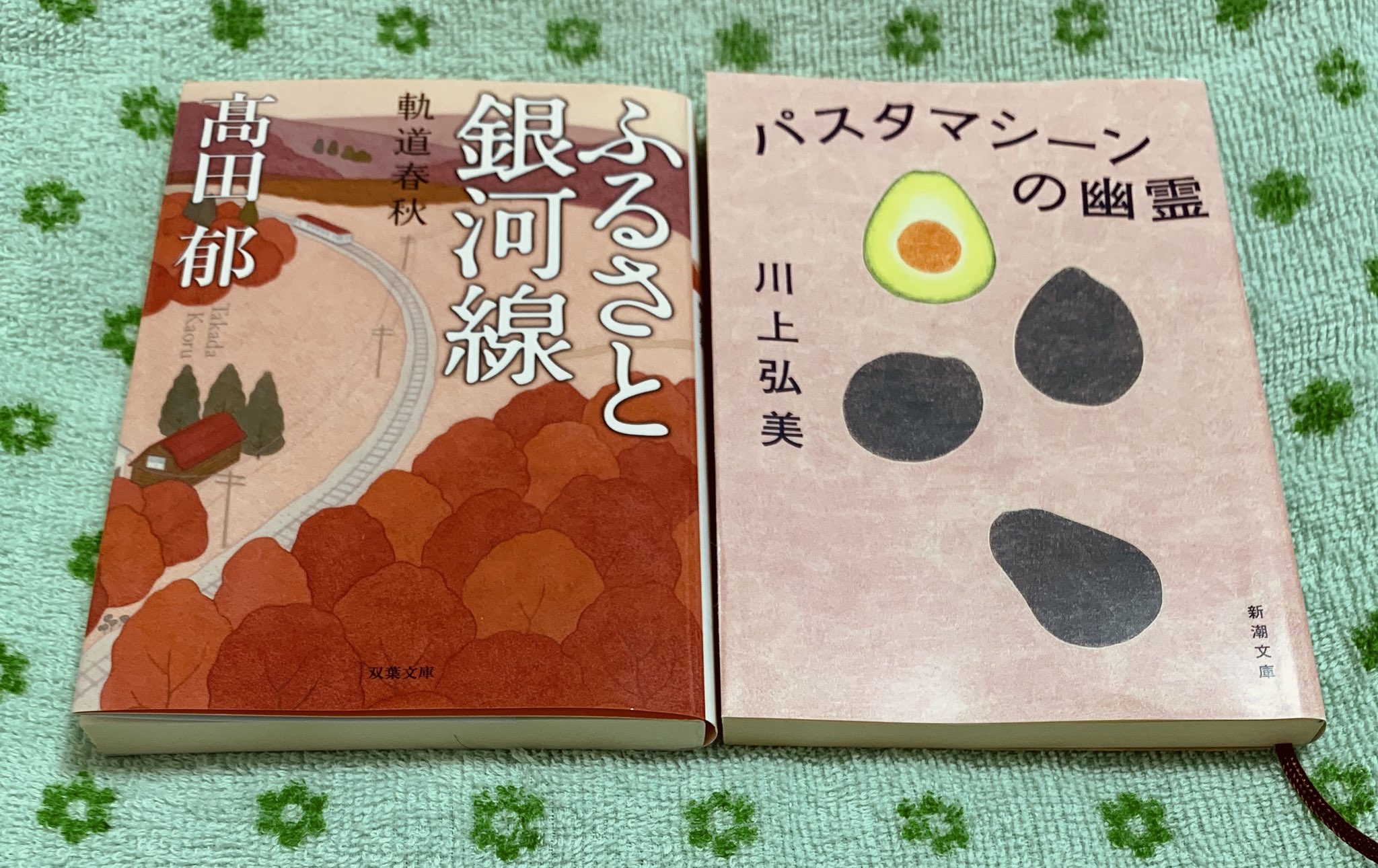 よしもと 義本 6月21日 日 ブイヤベースのお話とソフトクリームのお話を読んだ どちらもベンチに座っているときの出来事と感情の動きが好き てっせん という花の名前が印象に残っているけれど どこで聞いたんやろ パスタマシーンの幽霊 を