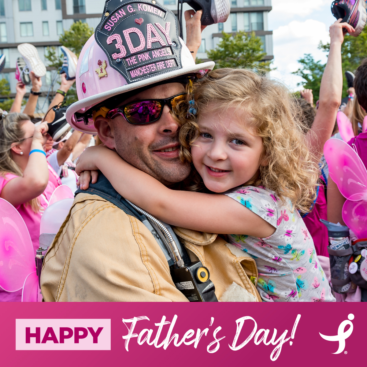 KomenUtah's tweet photo. Happy Father's Day to all of the wonderful men in our lives -- whether they live in our memories or are still with us! We celebrate you every day. Share this with a special father figure in your life! https://t.co/LxtZYLFUfv
