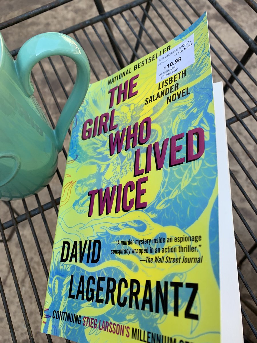 Summer read #6 in the books! Am pondering how much of this story could be nonfiction...#sixofsix #travelingfromhome #fictionpalooza