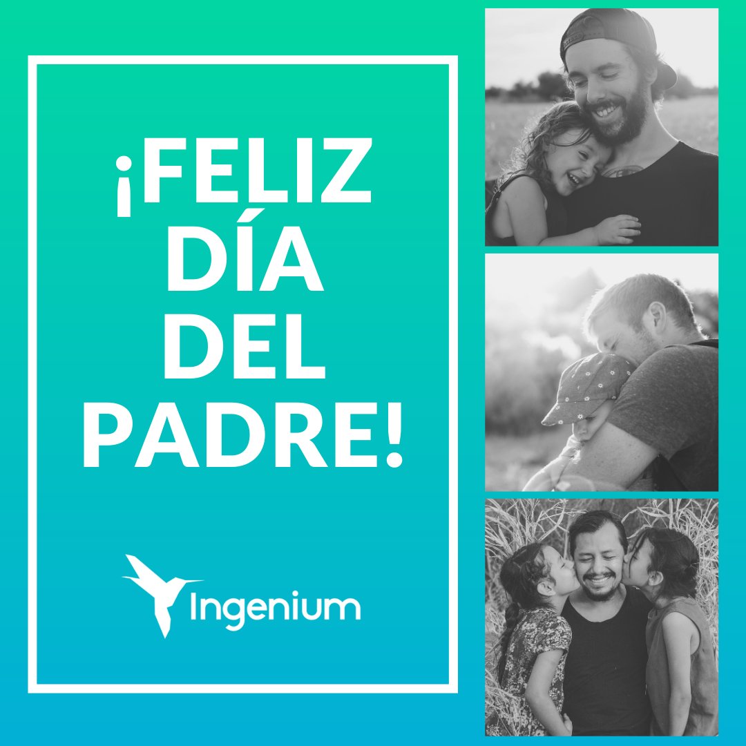 IngeniumLA's tweet image. A todos nuestros papás les deseamos un ¡Feliz día! 👨‍👧‍👦❤️