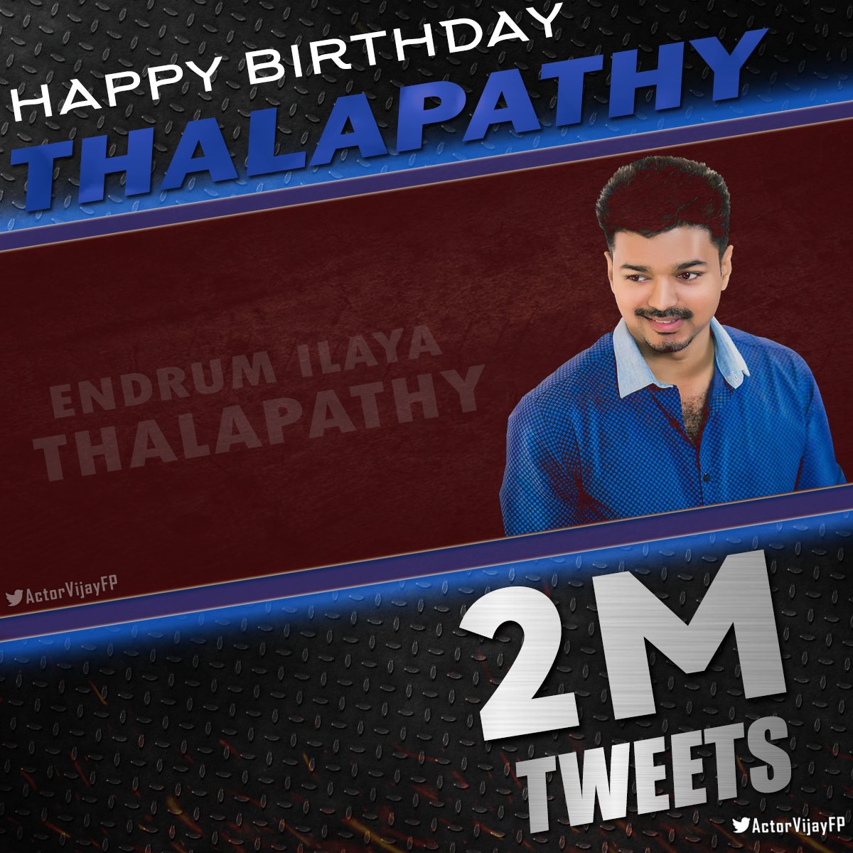 Tyfnsu's tweet photo. #HBDTHALAPATHYVijay
#HBDTHALAPATHYVijay
#HBDTHALAPATHYVijay
#HBDTHALAPATHYVijay
#HBDTHALAPATHYVijay
#HBDTHALAPATHYVijay
#HBDTHALAPATHYVijay
Massive 2M tweets 🔥 https://t.co/AUyx3x6aUp