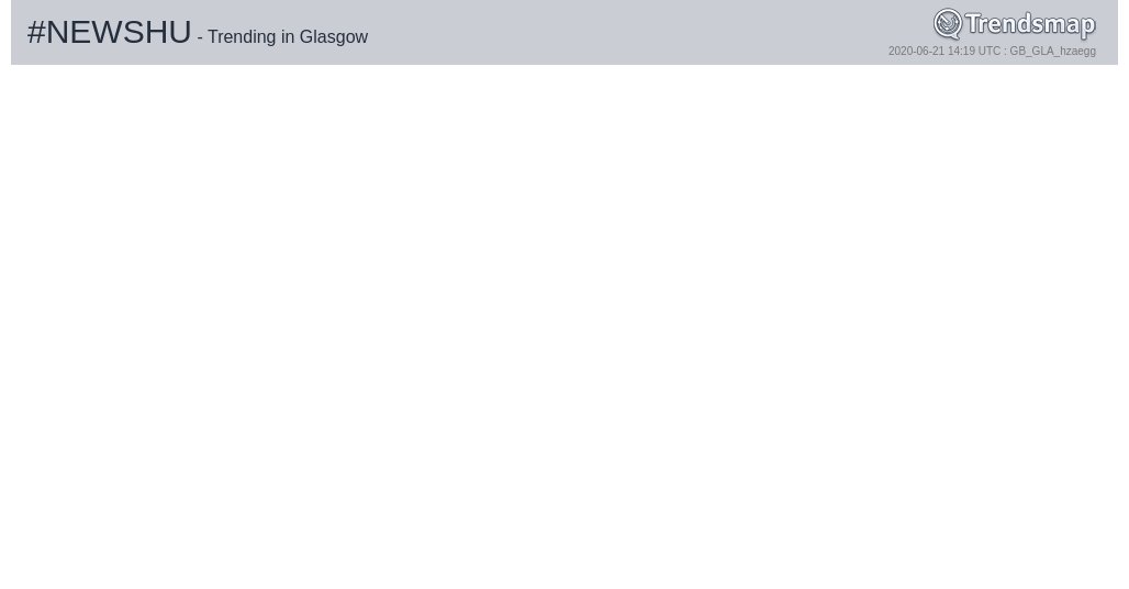 #newshu is now trending in #Glasgow

trendsmap.com/r/GB_GLA_hzaegg