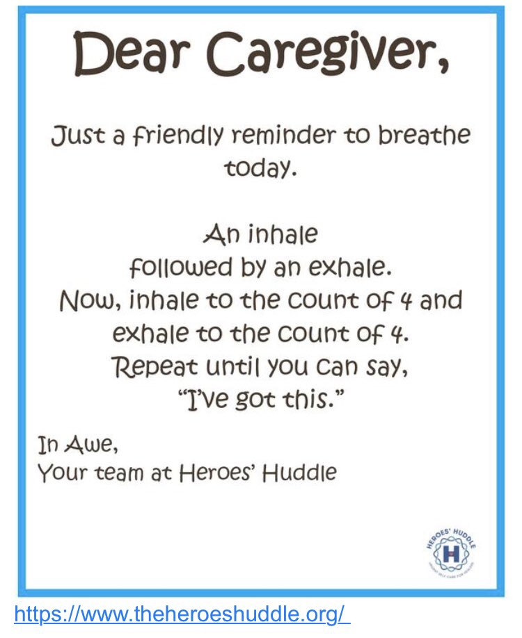 I realize,until recently, I hold my breath in tough times. This is a life changer.