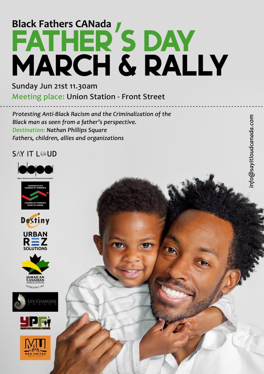 jca_president's tweet photo. Happy Father’s Day! We appreciate you &amp; acknowledge the important role you play in our community. The @JCA_Ontario looks forward to seeing fathers, children and families at today Father’s Day March. Beautiful day to head to Union Station. https://t.co/xJvdJI7Rsm