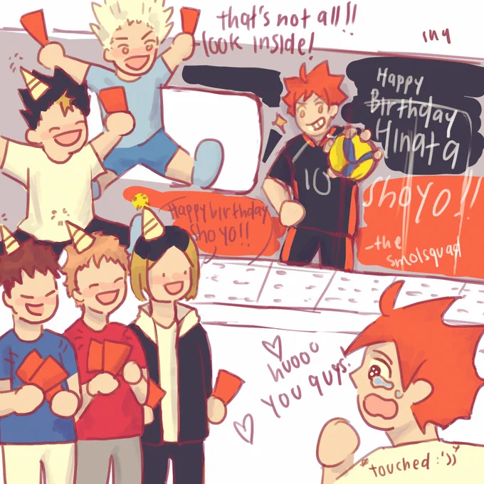 get u a squad like hinata's ?? #日向翔陽生誕祭2020 #haikyuu #ハイキュー 