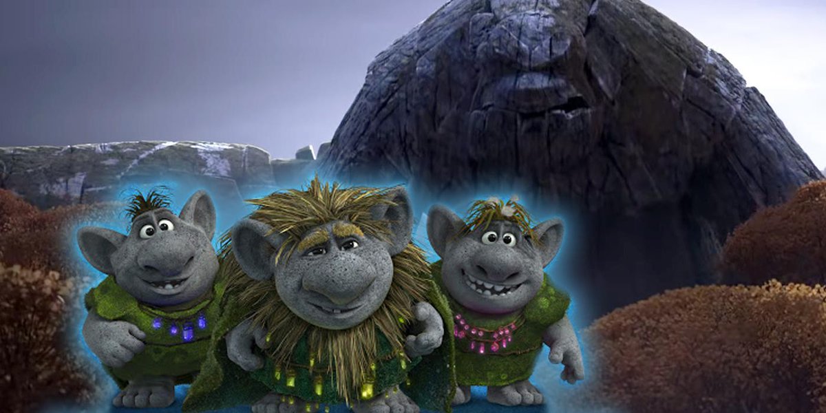 The Rock Trolls From Frozen greencamiljo