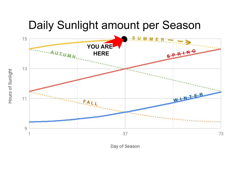 theNewCalendar's tweet photo. Welcome to Mid-Summer! 

2020 is officially 50% complete. https://t.co/9RCZvWl6ij