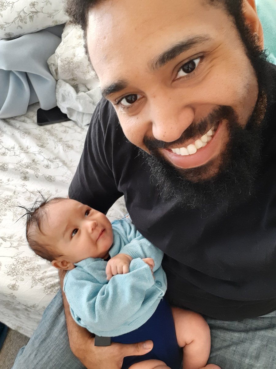 Almost 6 months to today's date wifey n I's lil King Owen was born.

Here some throw back pics😊

#HappyFathersDay2020 #FathersDay