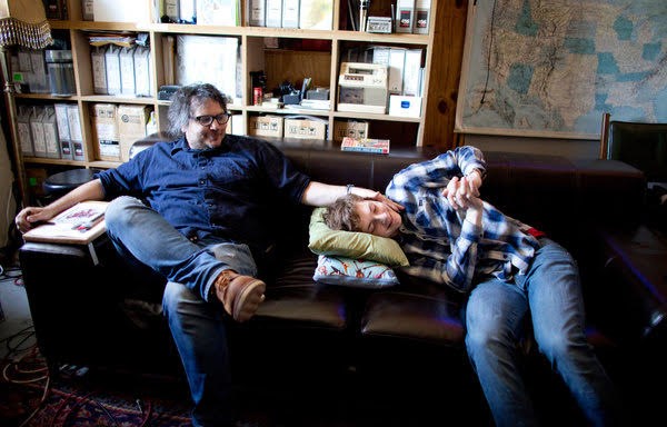 Happy #FathersDay to all the dads out there, including this rockin’ dad and son duo, @JeffTweedy and Spencer Tweedy! Looking forward to a day when we can welcome @Wilco fans back in our seats. (📸: New York Times) https://t.co/seKMZsRShe