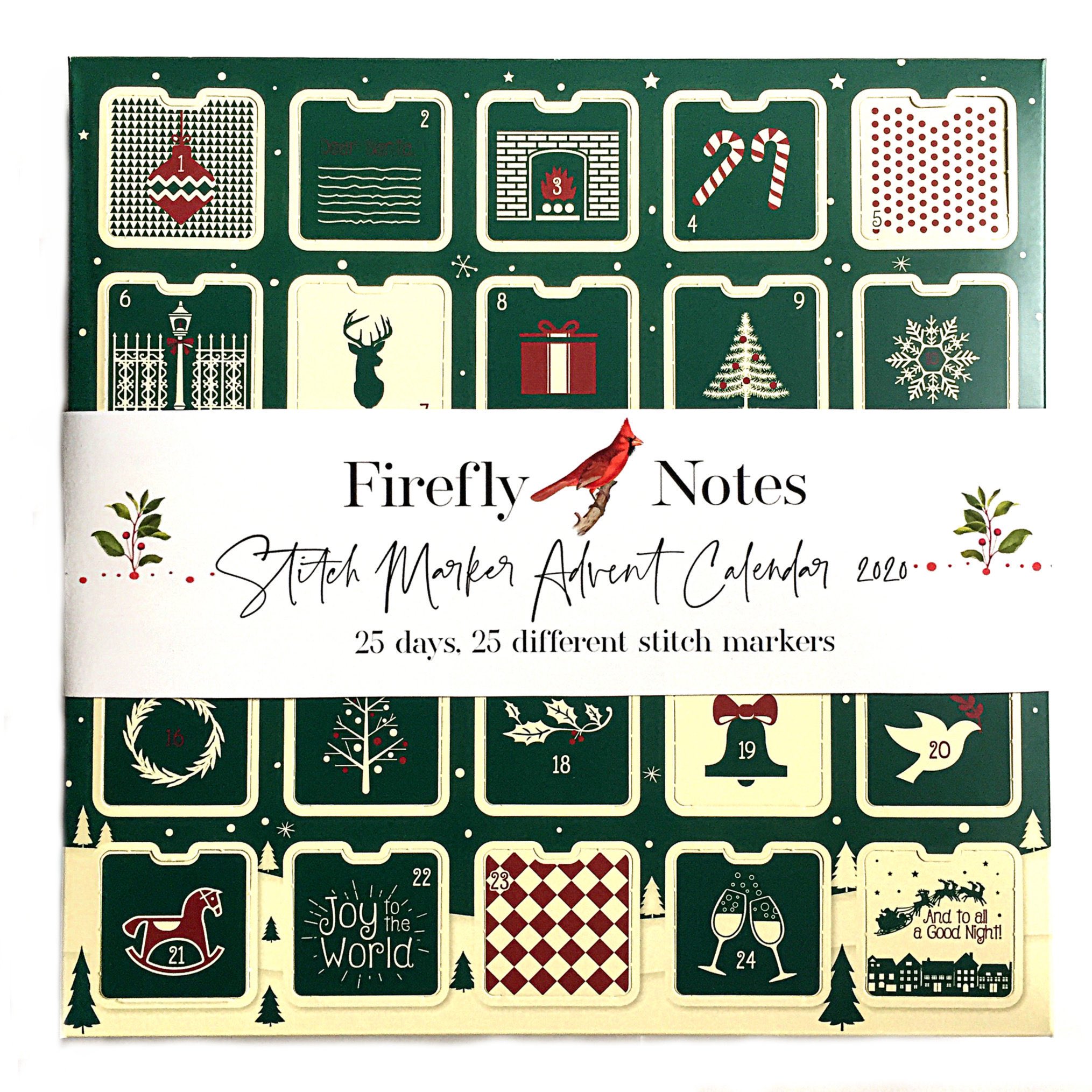 Stitch Marker Advent calendar 2023 by Firefly Notes