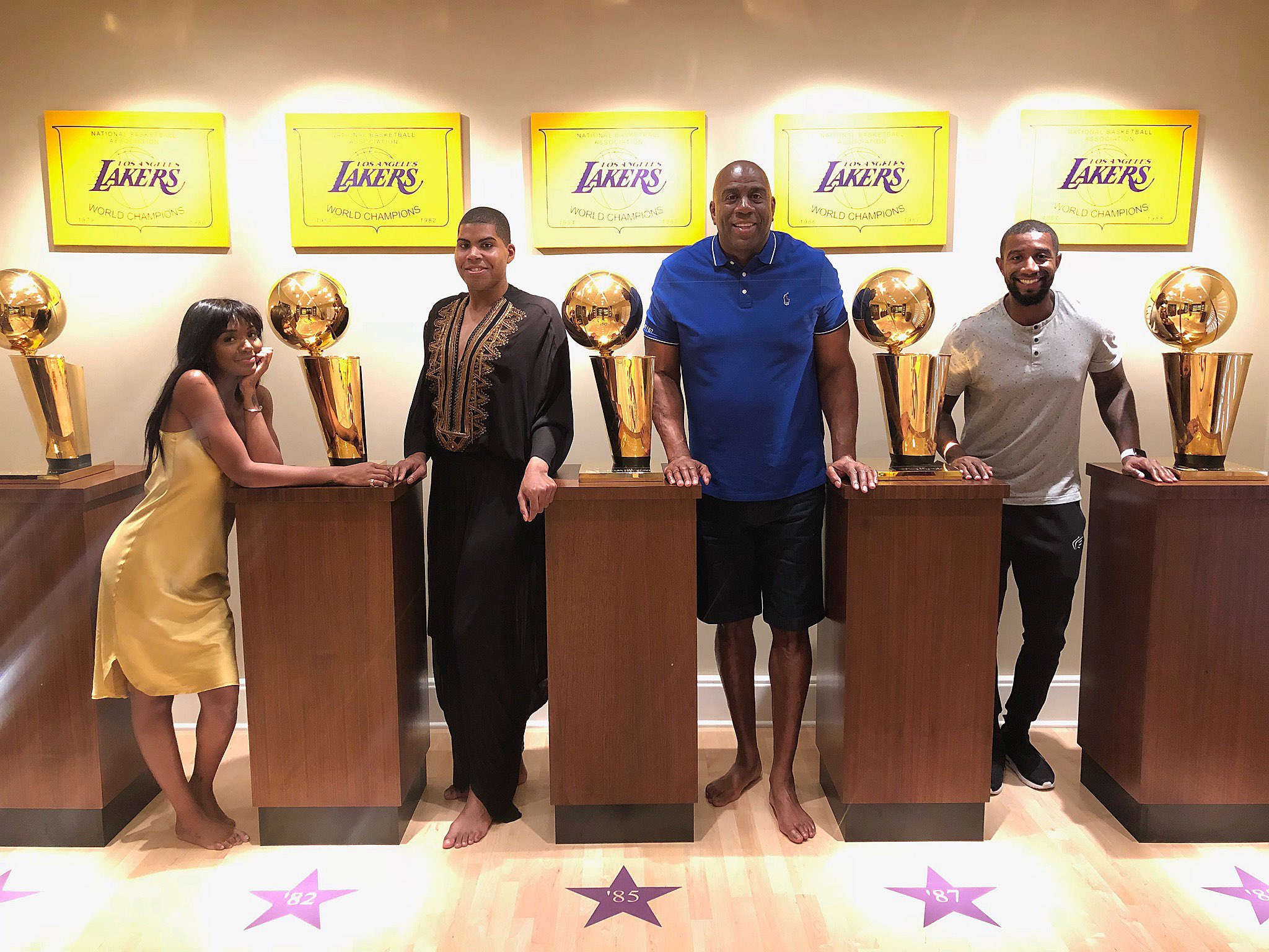 Earvin Magic Johnson on X: Happy Father's Day to my wonderful son Andre  Johnson. It has been a blessing to see the man you've become and such an  incredible and attentive father.