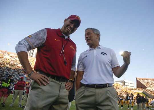And a quick Happy Father’s Day shoutout to my favorite dad of three sons — Kirk Ferentz.