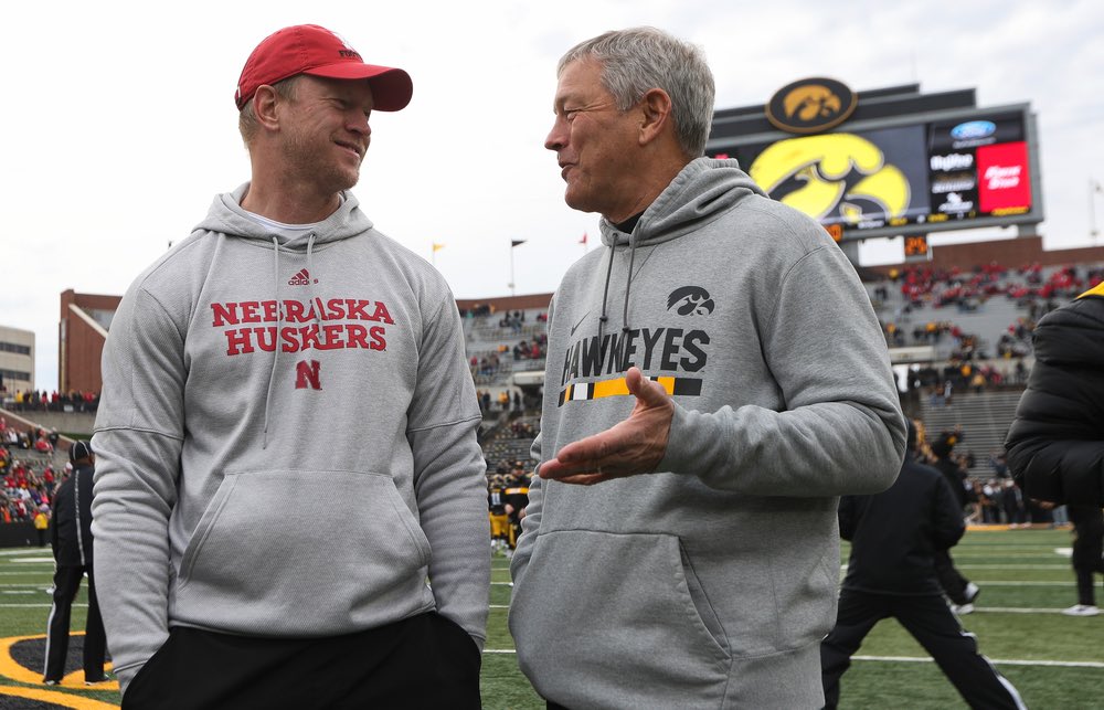 ByCodyHills's tweet photo. And a quick Happy Father’s Day shoutout to my favorite dad of three sons — Kirk Ferentz. https://t.co/2IZQJobTrF