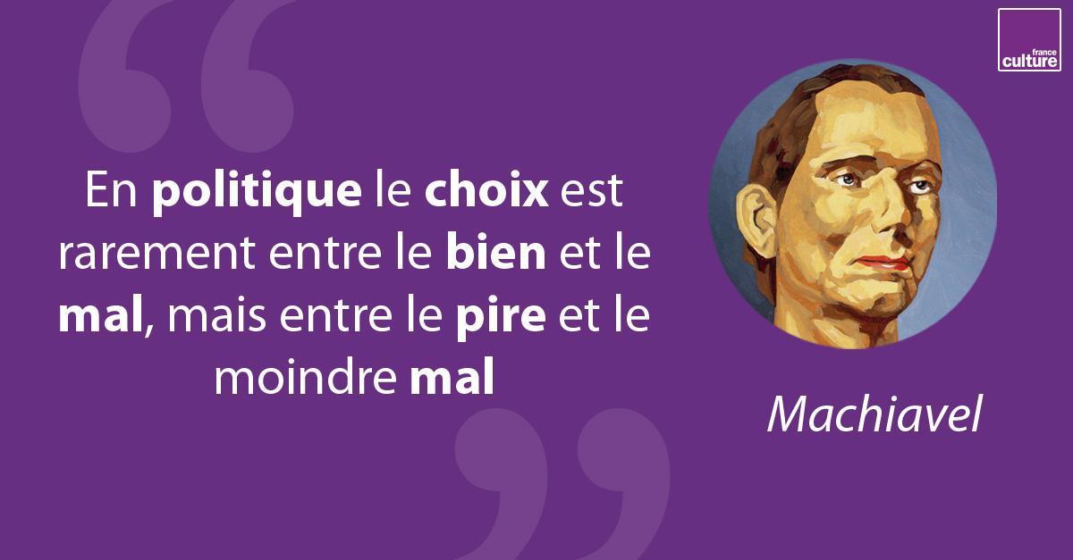 21 juin 1527 : Mort de Machiavel. Une légende noire le fit passer pour une canaille et un cynique. Mais Machiavel, l’observateur aguerri des jeux du pouvoir politique, était aussi un homme épris de liberté, un historien de la vie publique et un poète franceculture.fr/emissions/une-…