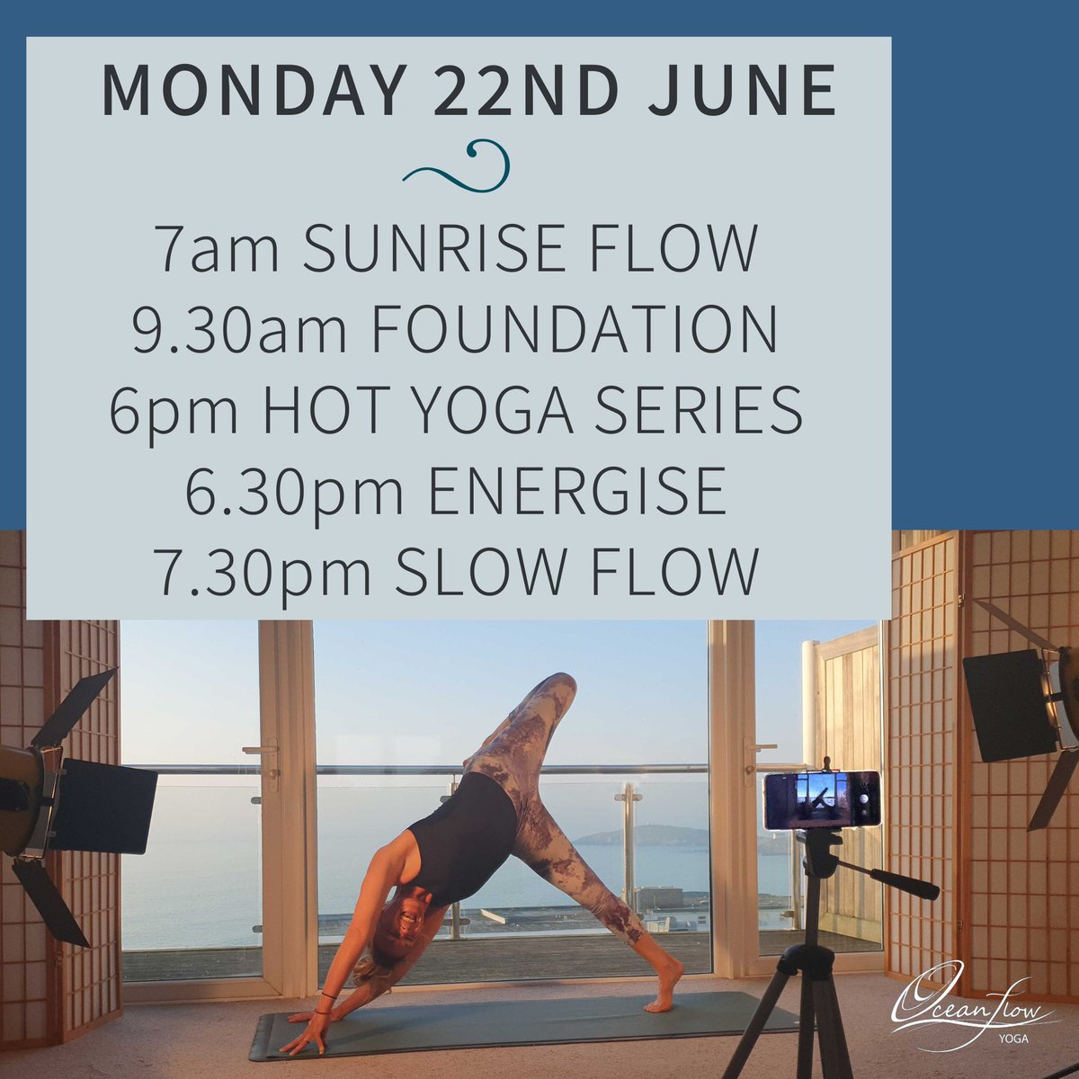 OFlowYoga's tweet photo. After such a wonderful weekend - we are ready and raring for another week! 
#InternationalYogaDay #SummerSolstice #monday #livestream #YogaAtHome https://t.co/B3qWK1W0qc