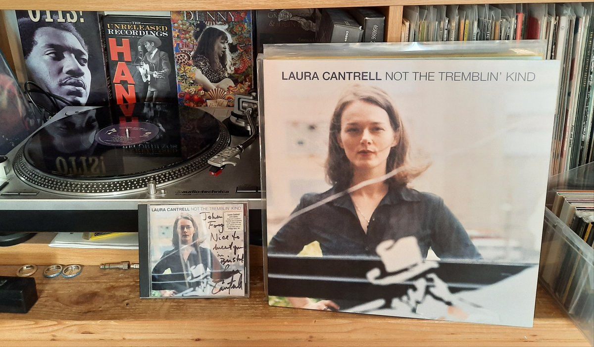  #TimsTwitterListeningParty   #TimsTwitterListeningParty   for Laura Cantrell's Not The Tremblin' Kind starts at 9, in about 10 mins time - I'm all set  @LauraRCantrell