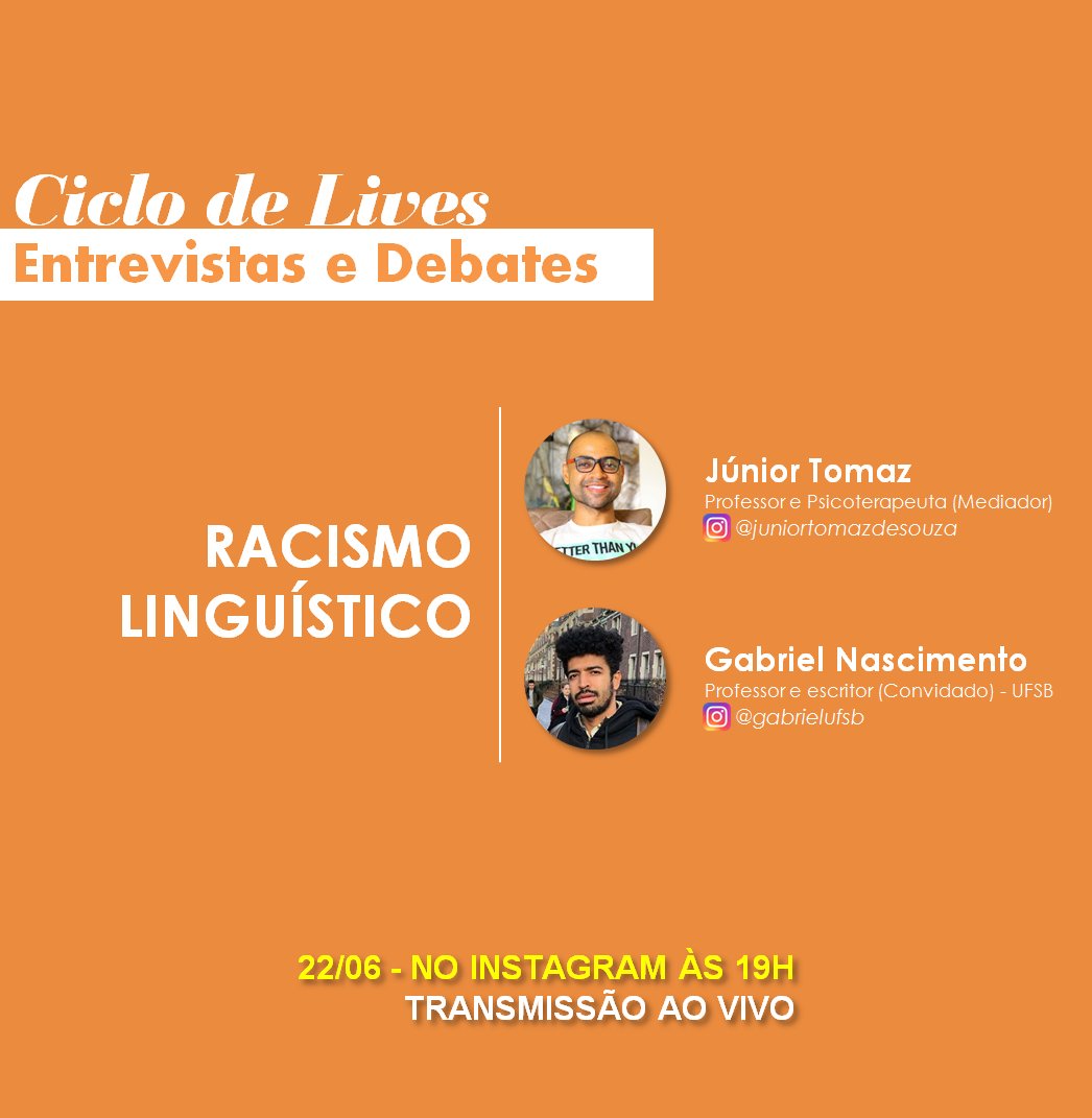 gabrieluesc's tweet photo. Amanhã eu vou ser entrevistado pelo meu querido amigo @juniortomazdesouza em seu Instagram, num conjunto de entrevistas que ele tá realizando #racismo #brasil #africa #negros #racism #preconceito #negro #negritude #afro #racismoécrime #negrosim https://t.co/ftCqY71WwO
