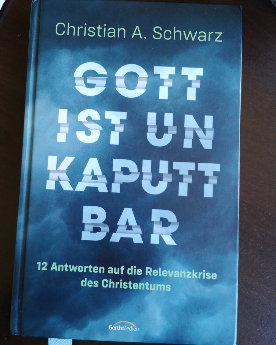 UlrichMang's tweet photo. "Die Gemeinde der Zukunft wird Gottes motivierende Energie als eine biblische Kernkategorie wiederentdecken und den Menschen helfen, ihre persönlichen Energieressourcen ausfindig zu machen und sie für das Reich Gottes einzusetzen." - Christian Schwarz

#Lesetipp
#buchzumsonntag https://t.co/wx3OIjQrxv
