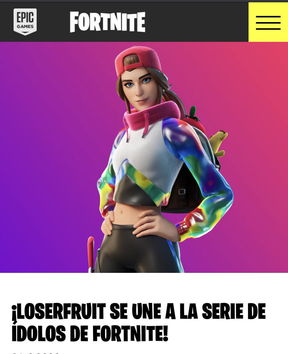 TheGrefg's tweet image. Siempre me ha gustado ver el vaso medio lleno en vez de medio vacío...

Hoy celebramos que sale la skin de Loserfruit y eso significa que estamos un poco más cerca de MI SKIN en Fortnite. 

RT y hago directo.
Nunca dejéis de confiar amigos 💙😉