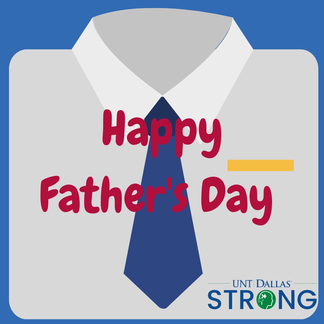 The love and guidance you give does not go unnoticed or unappreciated. Happy Father's Day to all fathers, grandfathers, uncles, and father figures. <a href="/UNTDallas/">UNT Dallas</a> #UNTD #TrailblazerDads