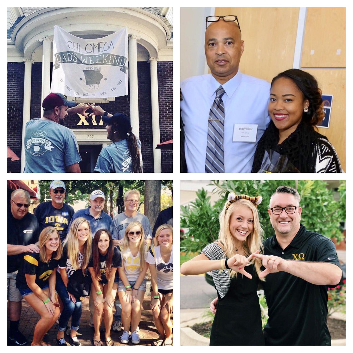 #HappyFathersDay2020 to our Chi Omega Dads!