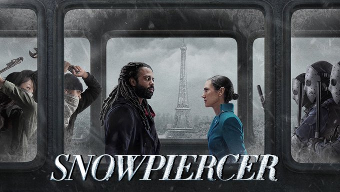 TVTango's tweet image. ⭐Watch tonight @tntdrama 9pm New #Snowpiercer
 @SnowpiercerTV "Trouble Comes Sideways" w/ #JenniferConnelly @DaveedDiggs @alison__wright #MickeySumner #SusanPark @LenaRockerHall @IddoG @AnnaliseBasso #KatieMcGuinness @alekspaun Director @helenshaver About bit.ly/2tmTU5p