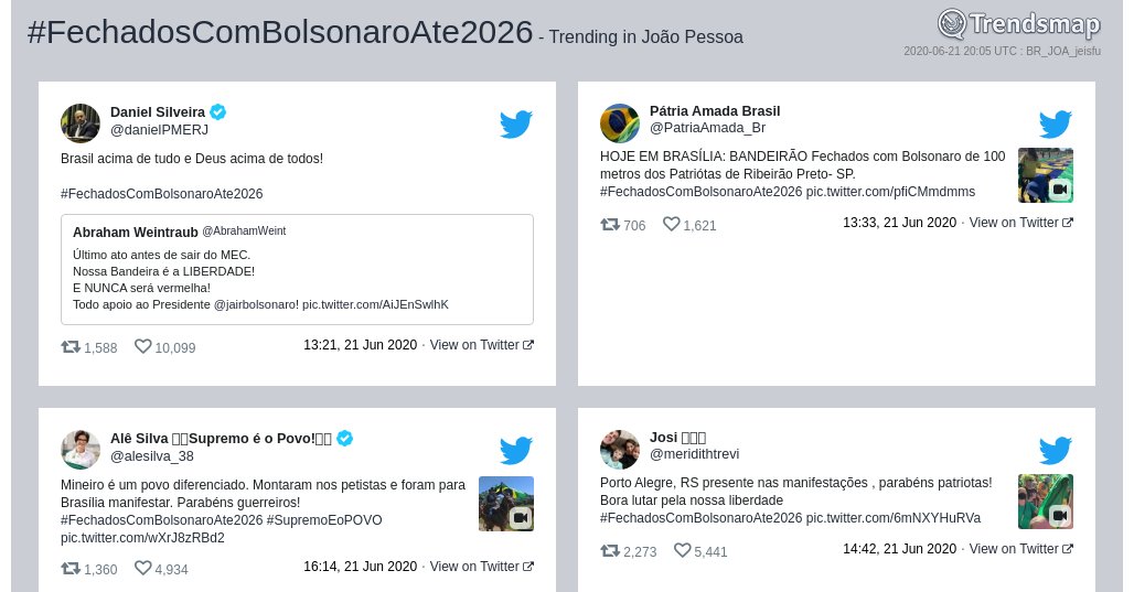 TrendsJPessoa's tweet photo. #fechadoscombolsonaroate2026 é tendência em #JoãoPessoa

https://t.co/CSjJDIMfaq https://t.co/P1ZCEqO4du