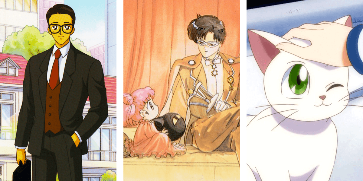 serasymphonyfan's tweet photo. Happy Father's Day to our favorite #SailorMoon dads: Kenji Tsukino, Mamoru Chiba, and Artemis! #HappyFathersDay2020 #animedads https://t.co/QRJGBmtmmO