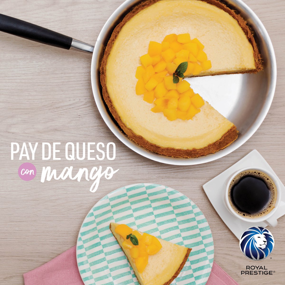 Royal Prestige México på Twitter: ”¿Se te olvidó el pastel? ?  #RoyalPrestige te tiene la solución perfecta con este pay de mango que  puedes cocinar en el sartén gourmet. ¡Le encantará a