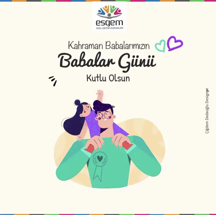 esgem26's tweet photo. Kahraman babalarımızın babalar günü kutlu olsun. #ozeleğitim #babalargunu https://t.co/bKWphePYfL