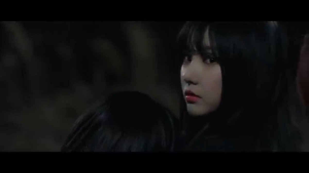 -it seems like Eunha is “possessed” so maybe the cat is possessing her too, or maybe she’s the star or something? Idk, it’s very creepy. I need some more people’s insight on this.