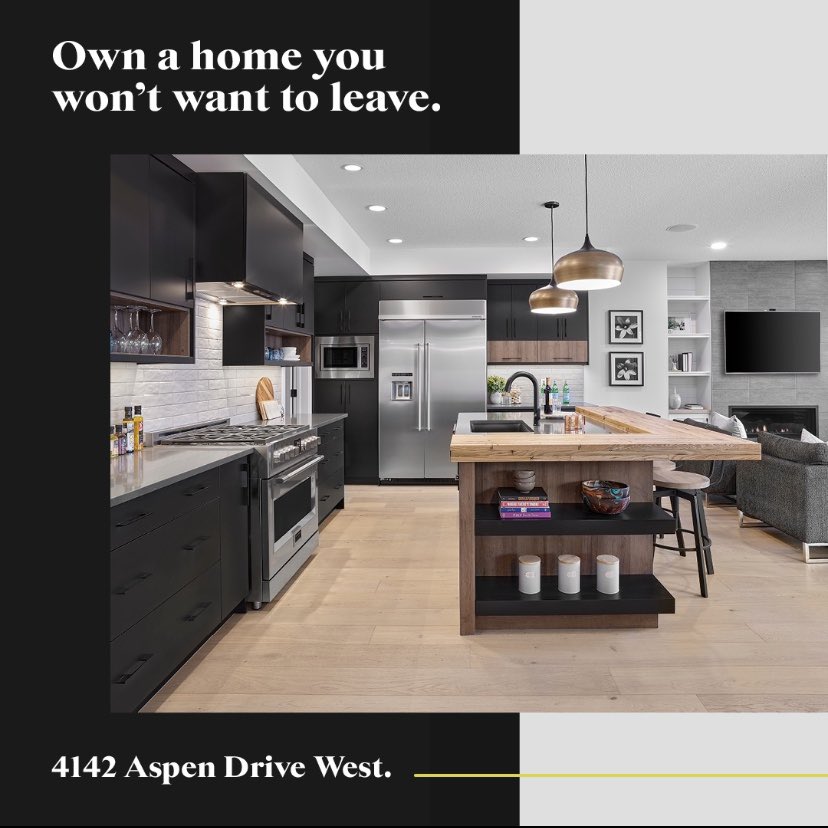 NorthPointeHome's tweet photo. Loving your home matters more than ever. If you're ready to upgrade the most important space of your life, check out this beautiful move-in ready home at 4142 Aspen Drive West.
Features:
•2974 sq.ft.
•4 Bed &amp; 3.5 Bath
•3rd-floor deck &amp; loft space w/ ravine views
&amp; so much more https://t.co/C9yU9KT4QZ
