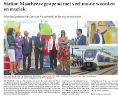 Opening Station Maarheeze met onder andere <a href="/CvNieuwenhuizen/">Cora van Nieuwenhuizen</a> @heleenherbert @inefrings <a href="/FritsvanderWiel/">Frits van der Wiel</a> is nu 10 jaar geleden en vanaf het begin een groot succes. Mooie bijdrage aan de leefbaarheid en bereikbaarheid van ons mooie Cranendonck.