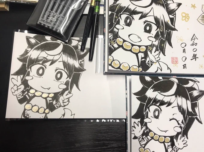 馬頭ちゃんを描きまくる人生を送ってる 
