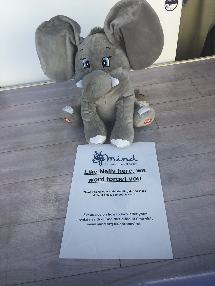 MindOakham's tweet photo. Have had a request for Nelly. So she is first out of the door when we open. For the latest news on what is open in Rutland check out https://t.co/9l8oaXjZet #mymindshop #mindoakham #rutland @rutlandcouncil @rutland_radio https://t.co/QhhvqBvbYe