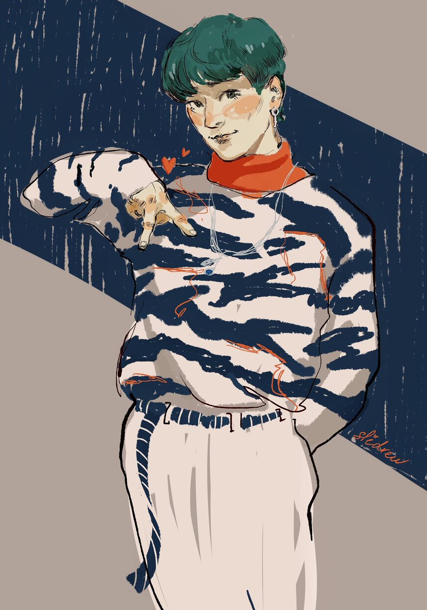 lil san sketch 💚
#ATEEZfanart