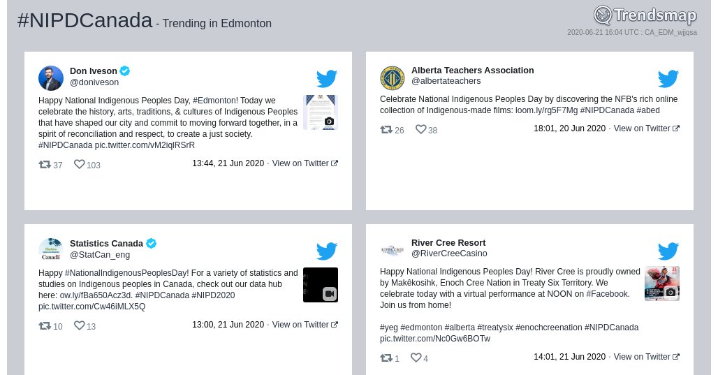 TrendsEdmonton's tweet photo. #nipdcanada is now trending in #Edmonton

https://t.co/z9YUNpgqkb https://t.co/StZ8q2i80m