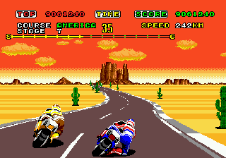 pixelbentopod's tweet photo. Pour la pause musicale du 3ème Pixel Bento, Marc nous fait écouter un remix de Super Hang-on, le classique du jeu de course de moto de SEGA sorti en 1987 en arcade puis porté sur Megadrive en autres. Ça s'appelle "Burn Baby Burn!" et c'est par OC remix.

https://t.co/kijzCFSN81 https://t.co/WOH4i9V38t