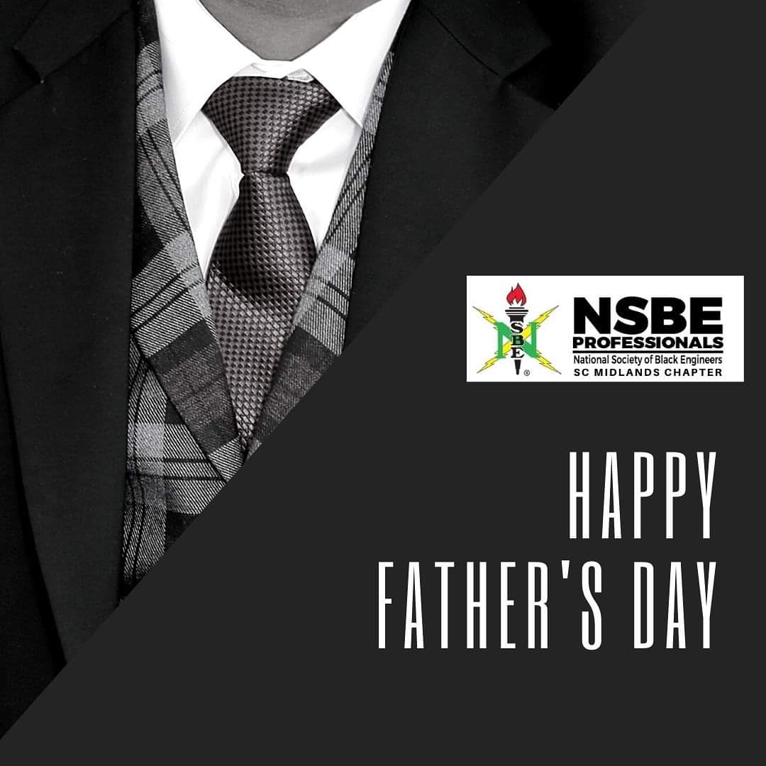 NSBE SC Midlands Chapter Professionals is wishing a Happy Father's Day to all of the fathers and father figures.

<a href="/nsbescmidlands/">nsbescmidlands</a> #happyfathersday
