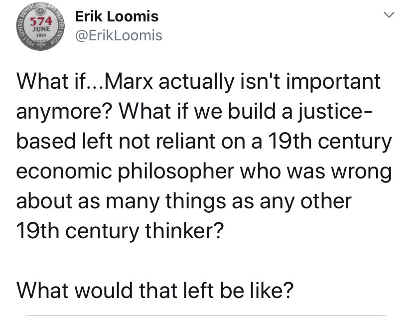 Bhaskar Sunkara On Twitter A Left W Out Marx Would Be A Left That Completely Collapsed Into Moralism That S Lost Sight Of Its Aim Socialism Agent The Working Class And Tools To Get