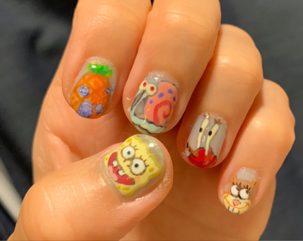 スポンジボブネイル Twitter Search