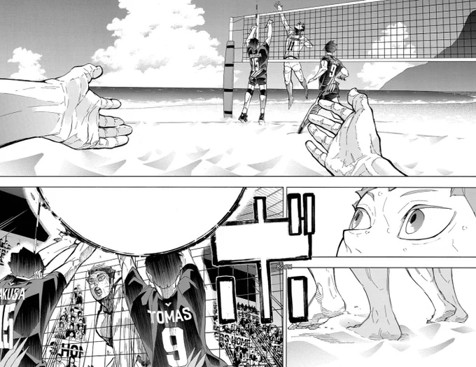 haikyuu 398

This was soooo amazing. It felt like everything stopped at that very moment, Hinata was very relaxed and focused. I'm just speechless right now, it's already expected that he'd be that great but aaaaaack beat ushijima's ass 